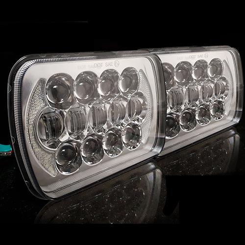 5x7" LED Headlights Professional Grade & Fast Delivery Kenworth
